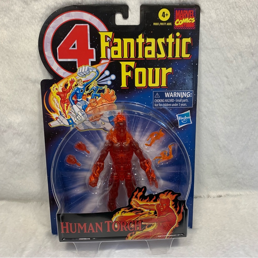 Marvel Comics Retro Series - Fantastic Four Human Torch - Hasbro